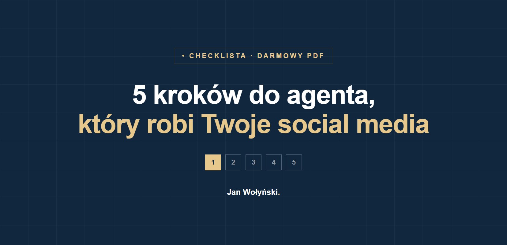 5 kroków do agenta, który robi Twoje social media